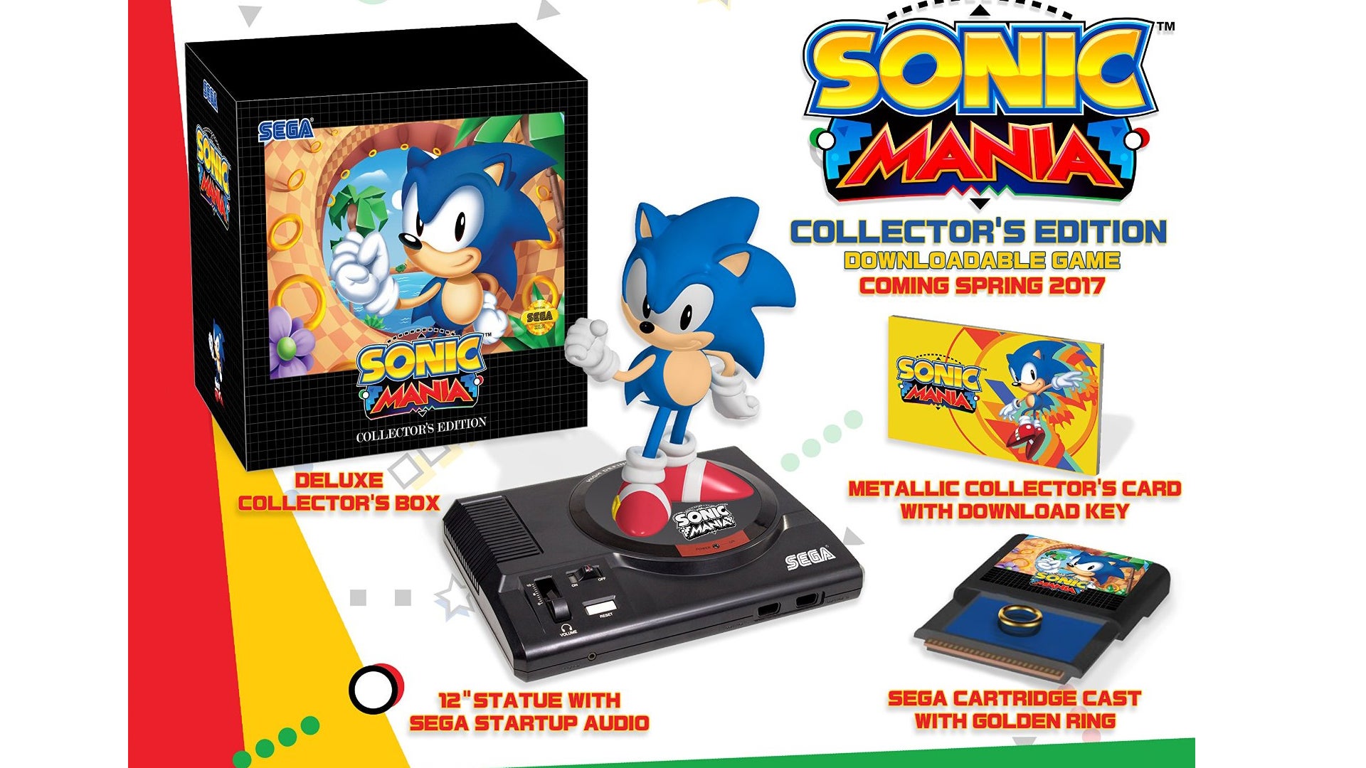 Image for Sonic Mania Collector's Edition is getting a European release and you can pre-order now