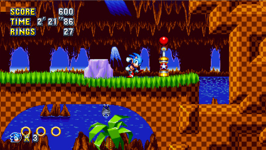 sonic mania steam level select