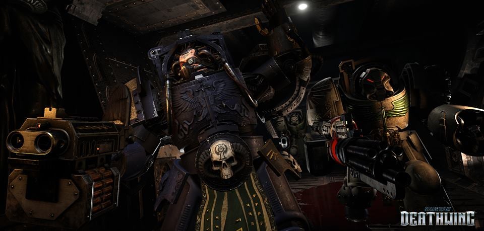 Image for The first Space Hulk: Deathwing Unreal Engine 4 screens are really dark