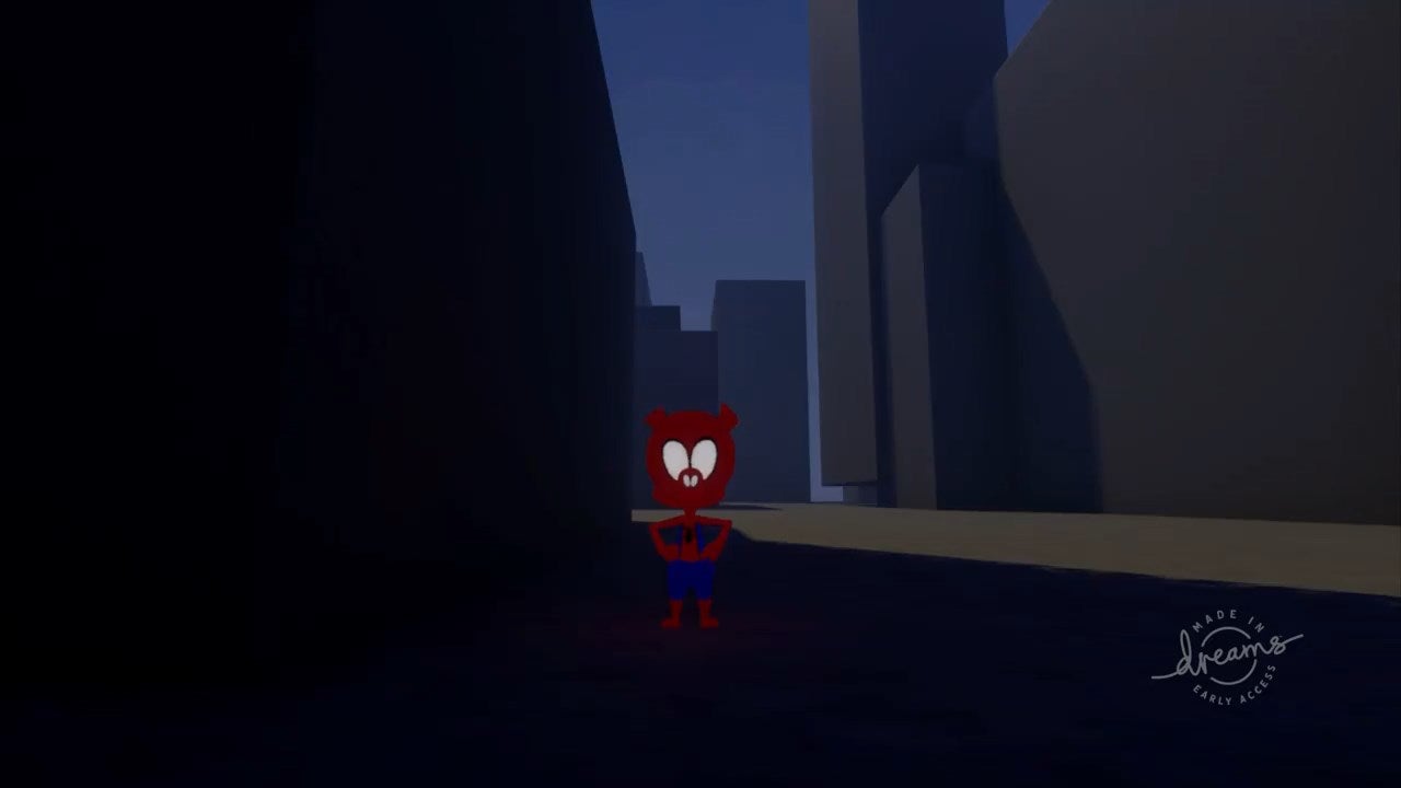 Image for Someone created a Spider-Ham minigame in Dreams