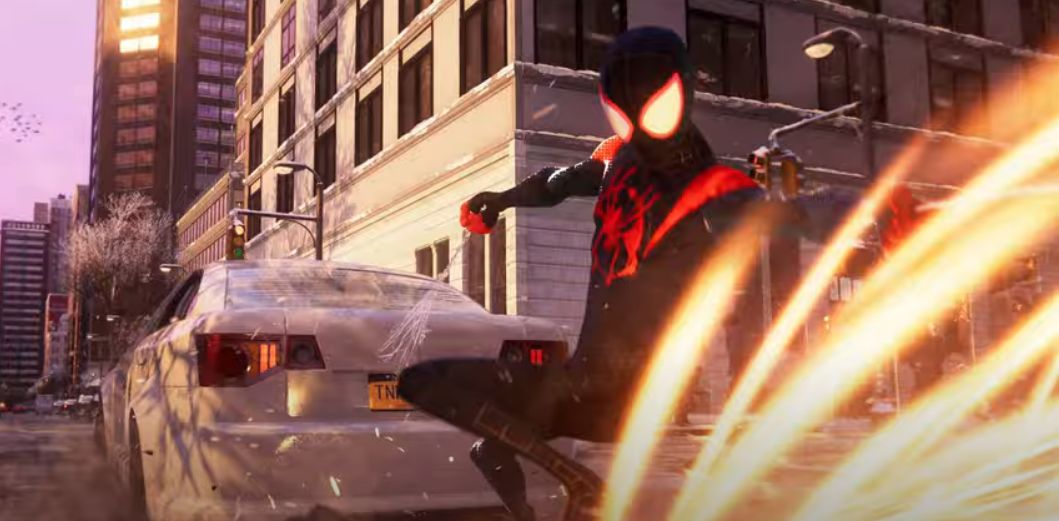 Image for Marvel's Spider-Man: Miles Morales video shows off the Into the Spider-Verse suit