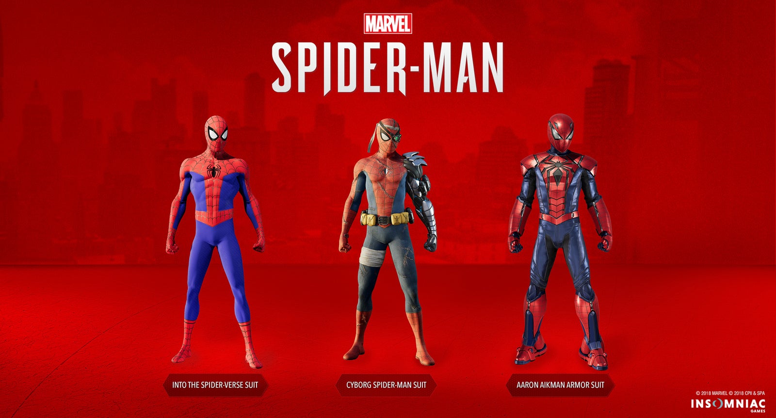 Spider Man PS4: All Suits and to Them |