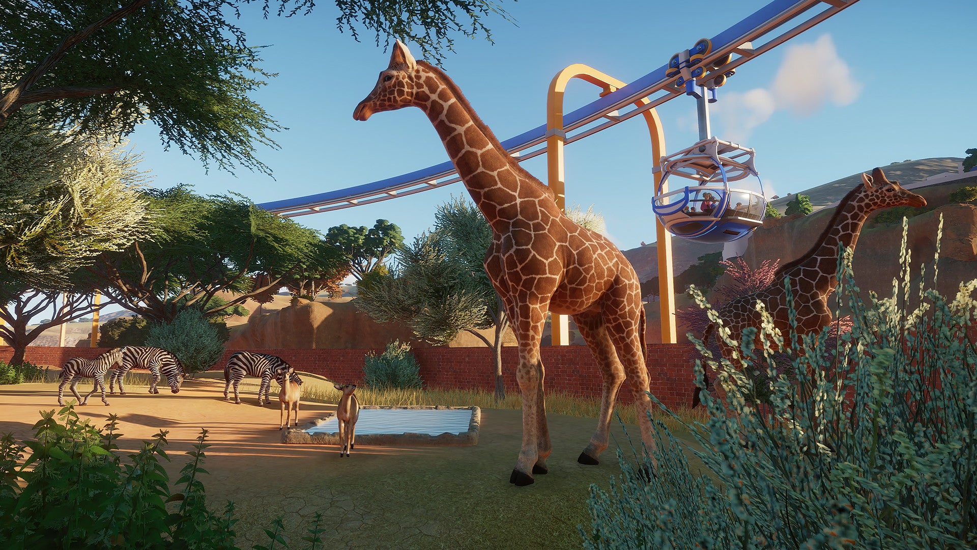 Planet Zoo: How to visit others zoos and earn Conservation Credits | VG247