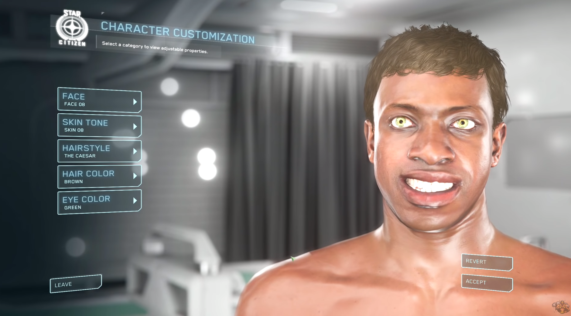Image for Star Citizen’s face tracking webcam tech is the stuff of nightmares