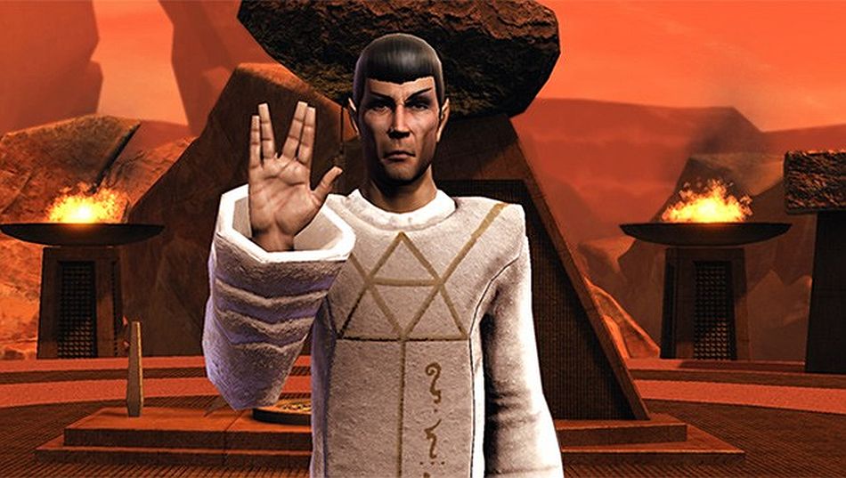 Image for Star Trek Online pays homage to Nimoy, others via in-game memorials