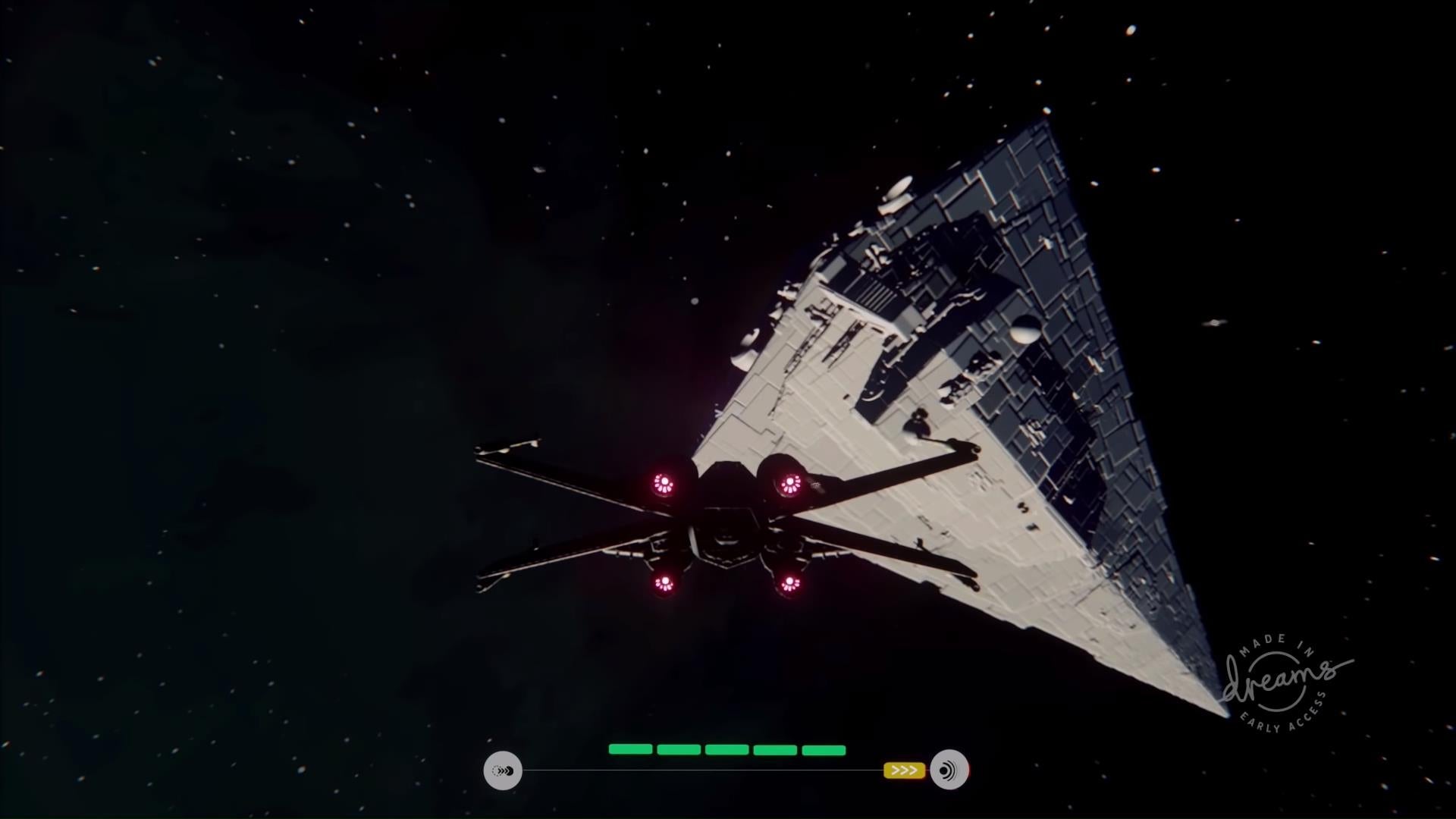 Image for Watch this impressive Star Wars X-Wing demo made in Dreams