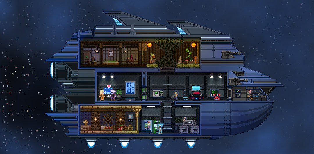 how to get back onto my ship starbound