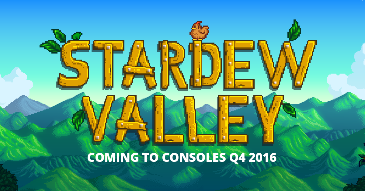 Image for Stardew Valley is coming to consoles this year