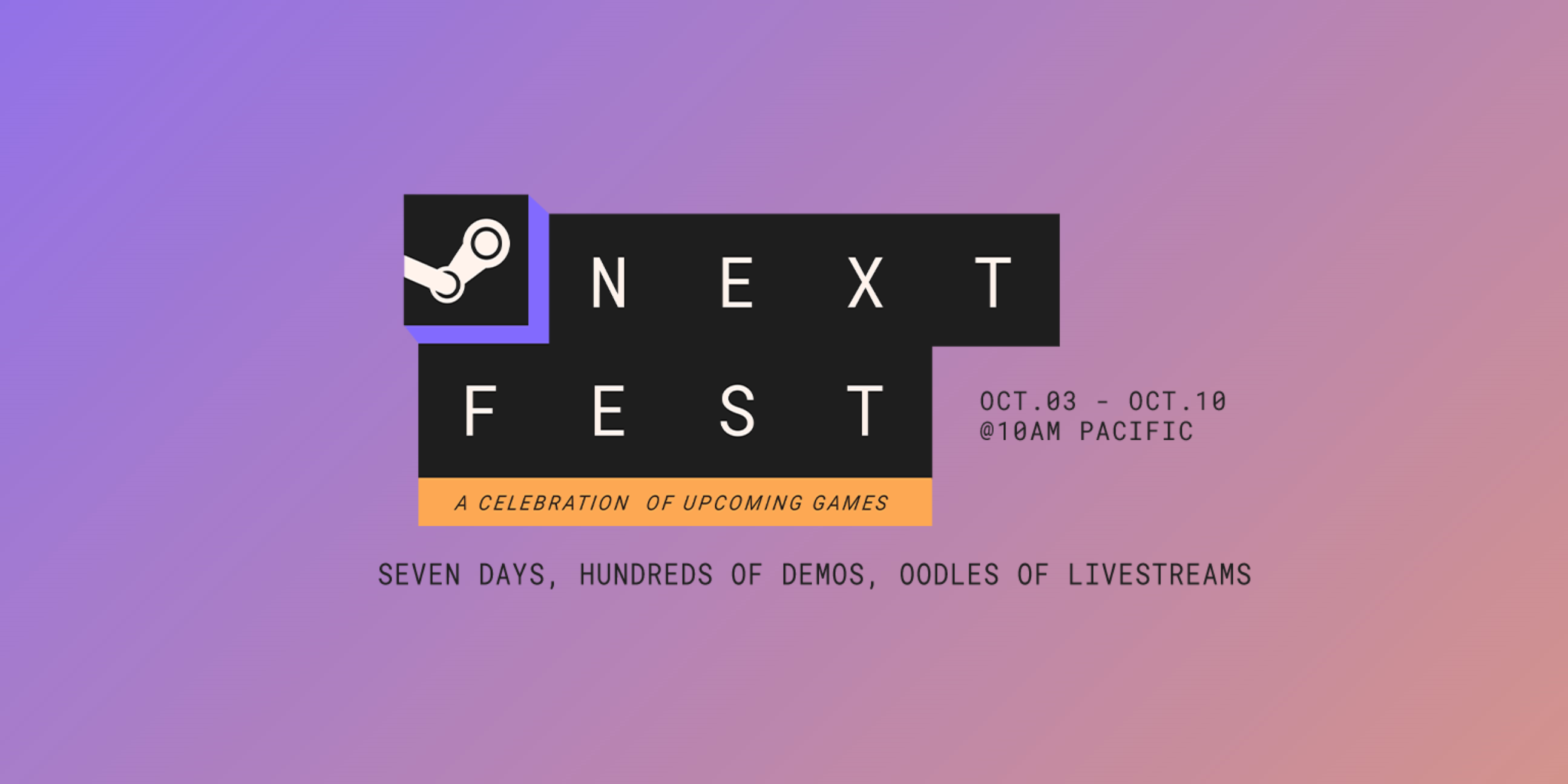 Image for Steam Next Fest October 2022 Edition - here's just some of the demos available