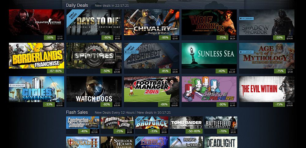 Image for Steam Summer Sale Day 3: deep discounts on Borderlands, Shadow of Mordor, The Evil Within