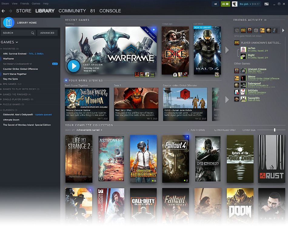 Image for Steam library redesign and events page to streamline the user experience sometime this summer