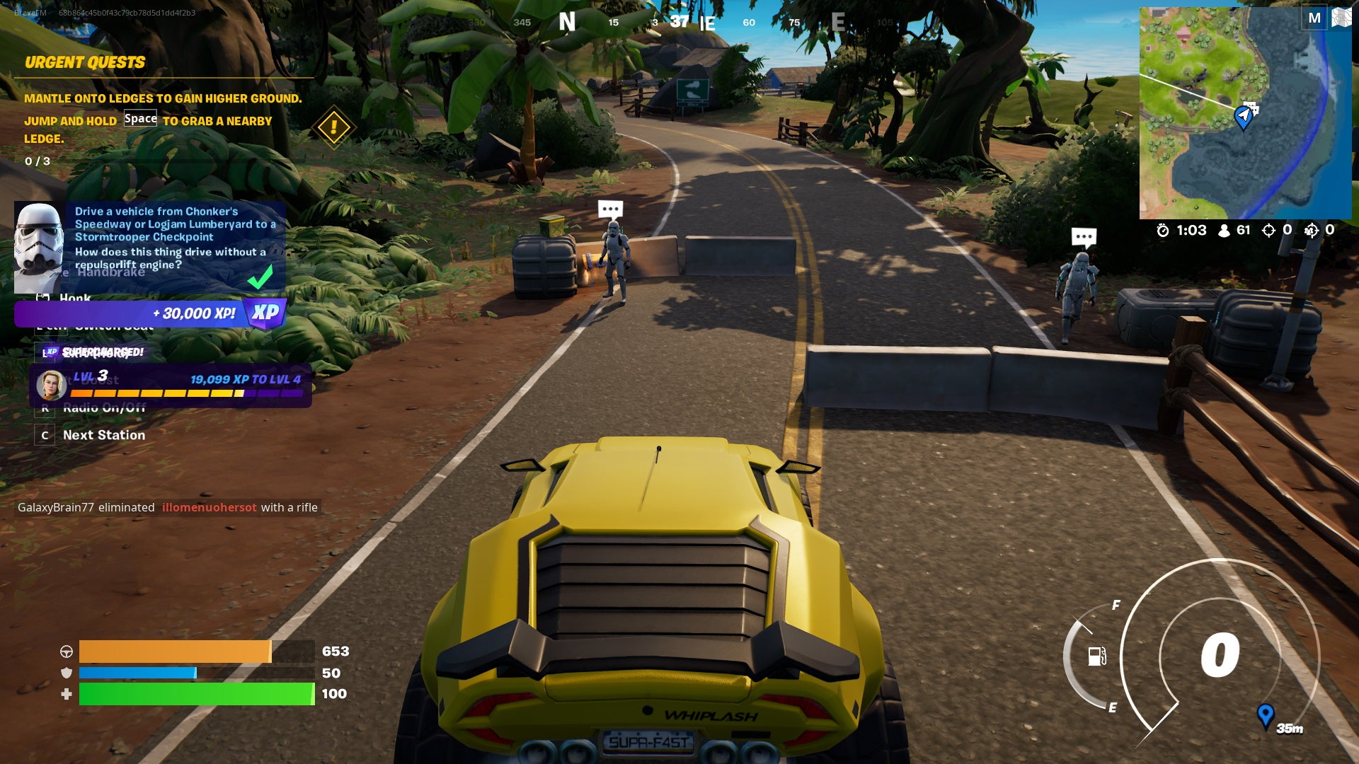 Fortnite Stormtrooper checkpoint locations and how to complete a