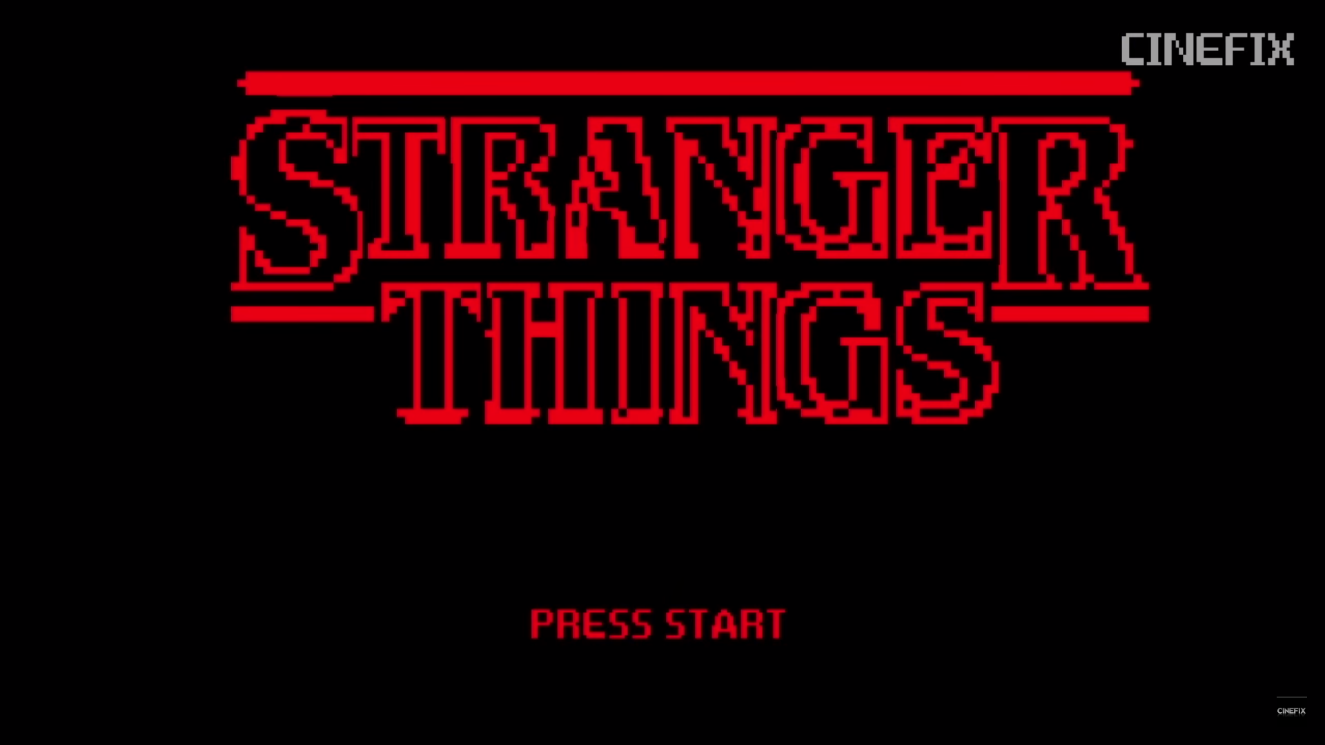 Image for Stranger Things gets an 8-bit videogame makeover courtesy of 8-bit Cinema