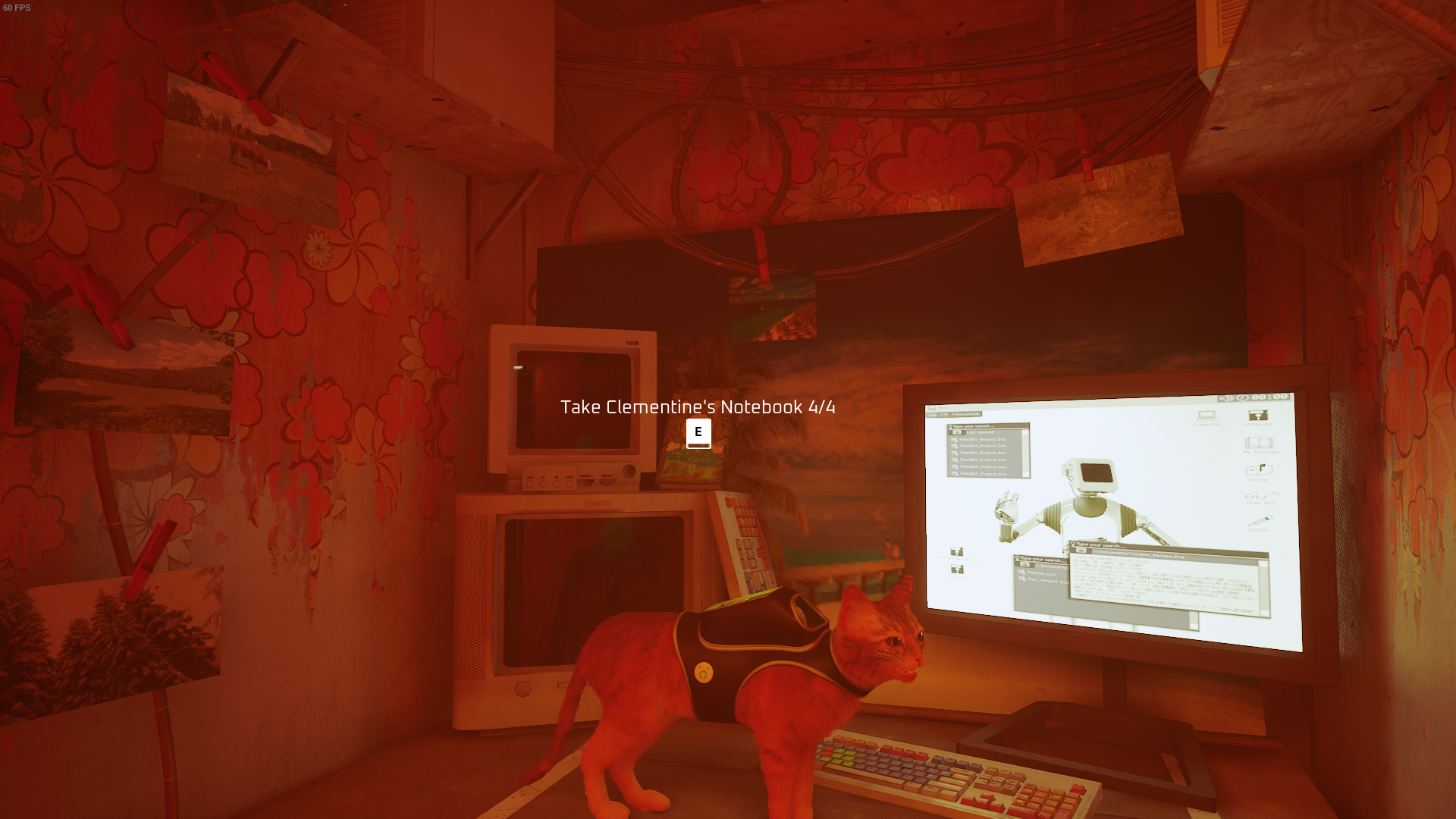 Stray  Where to find all four notebooks in The Slums - 82