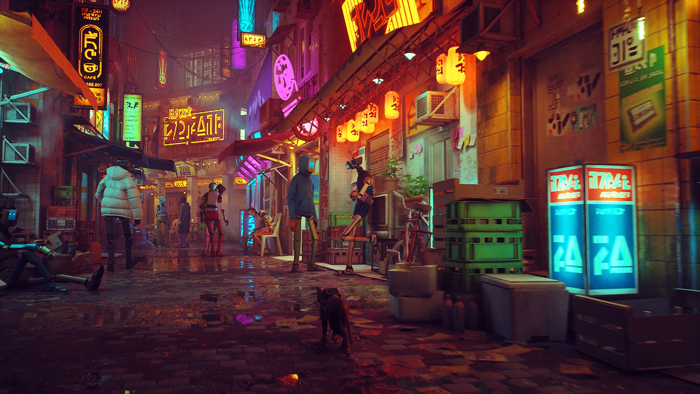 Stray игра арты