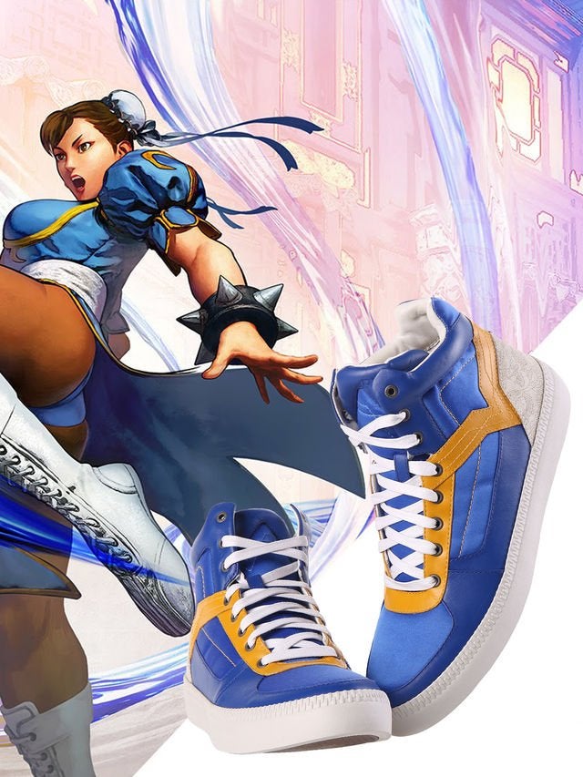 Image for Capcom and Diesel partner to produce Street Fighter 5-themed sneakers