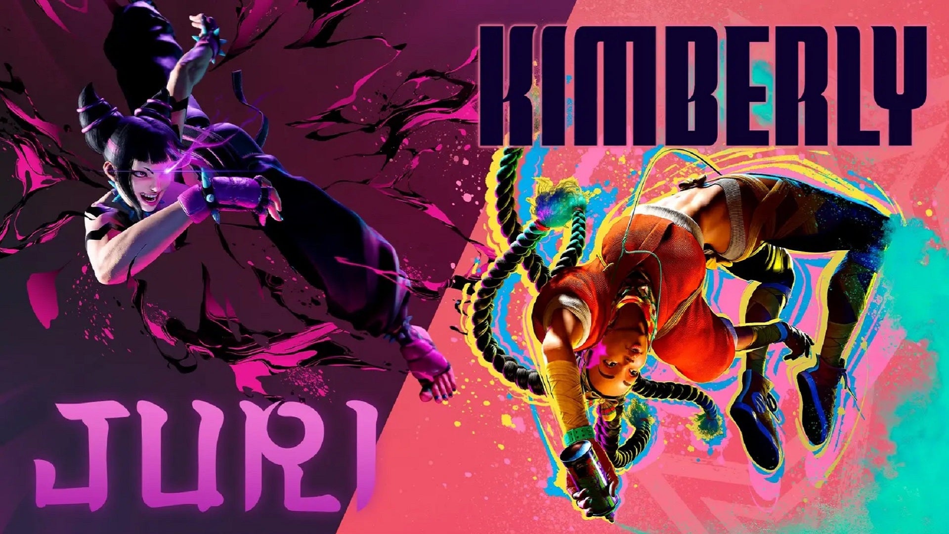 Official Kimberly x Juri art from Street Fighter 6