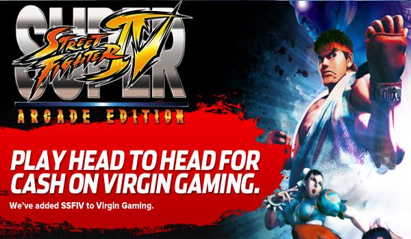 Image for Street Fighter 4 partners with Virgin Gaming to offer real-money matches