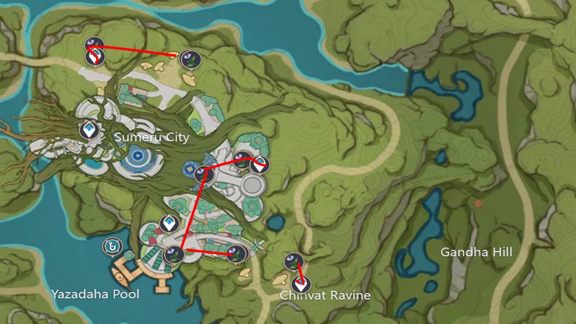 Genshin Impact all Padisarah locations and Padisarah farming tips - 99