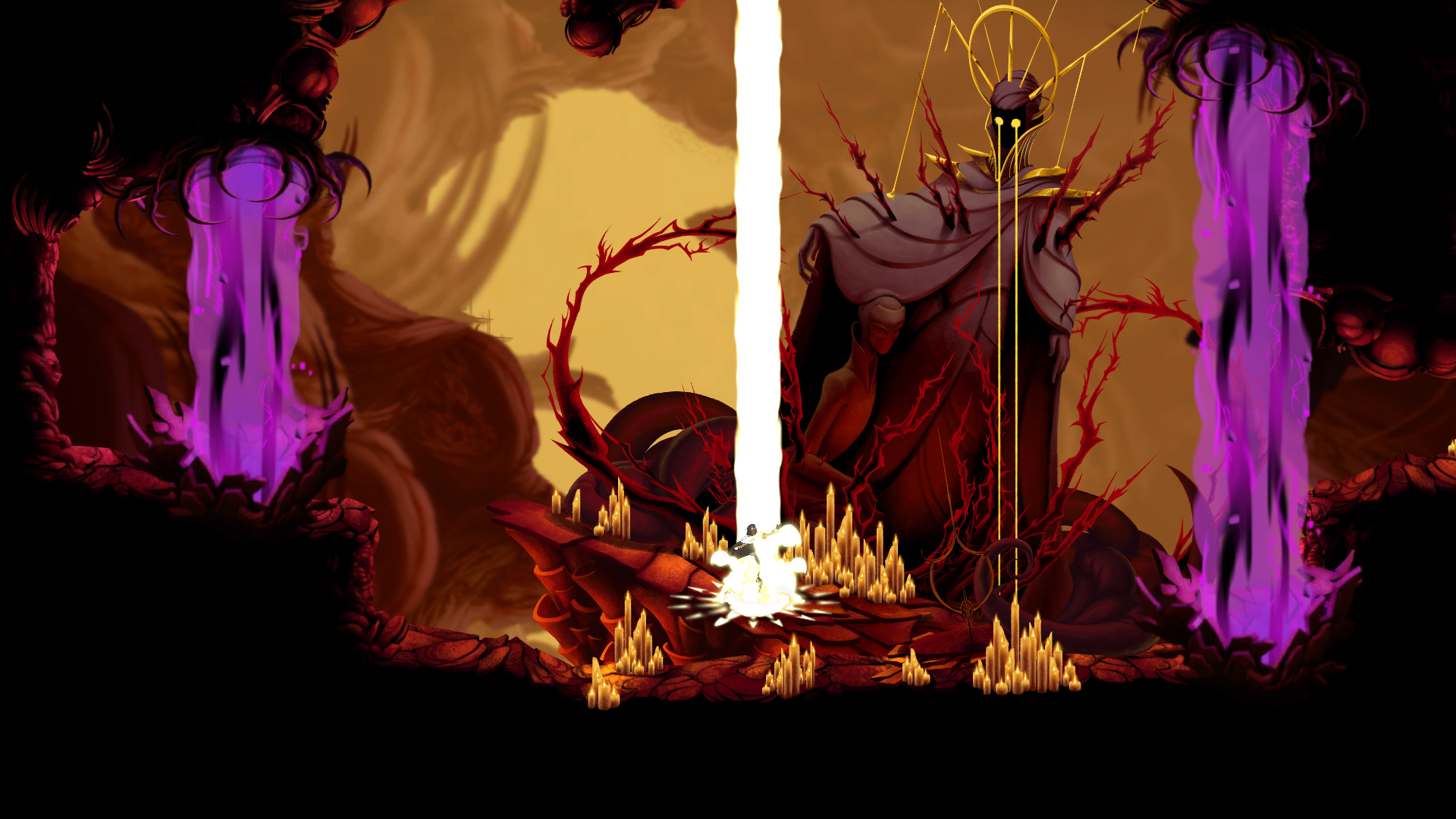 Image for Sundered has a release and the devs are celebrating by giving you Jotun for free