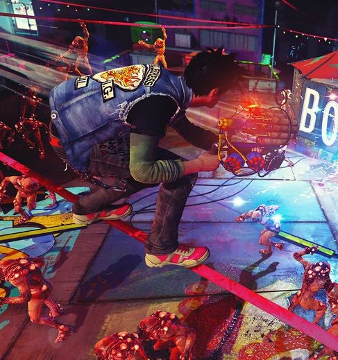 Image for Watch Sunset Overdrive's intro movie and raw Xbox One gameplay