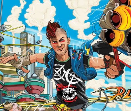 Image for Sunset Overdrive dated for Xbox One with 8-player co-op