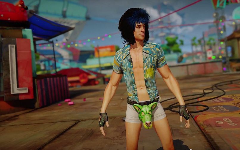Image for Strap a physics-based kangaroo head to your crotch in Sunset Overdrive 