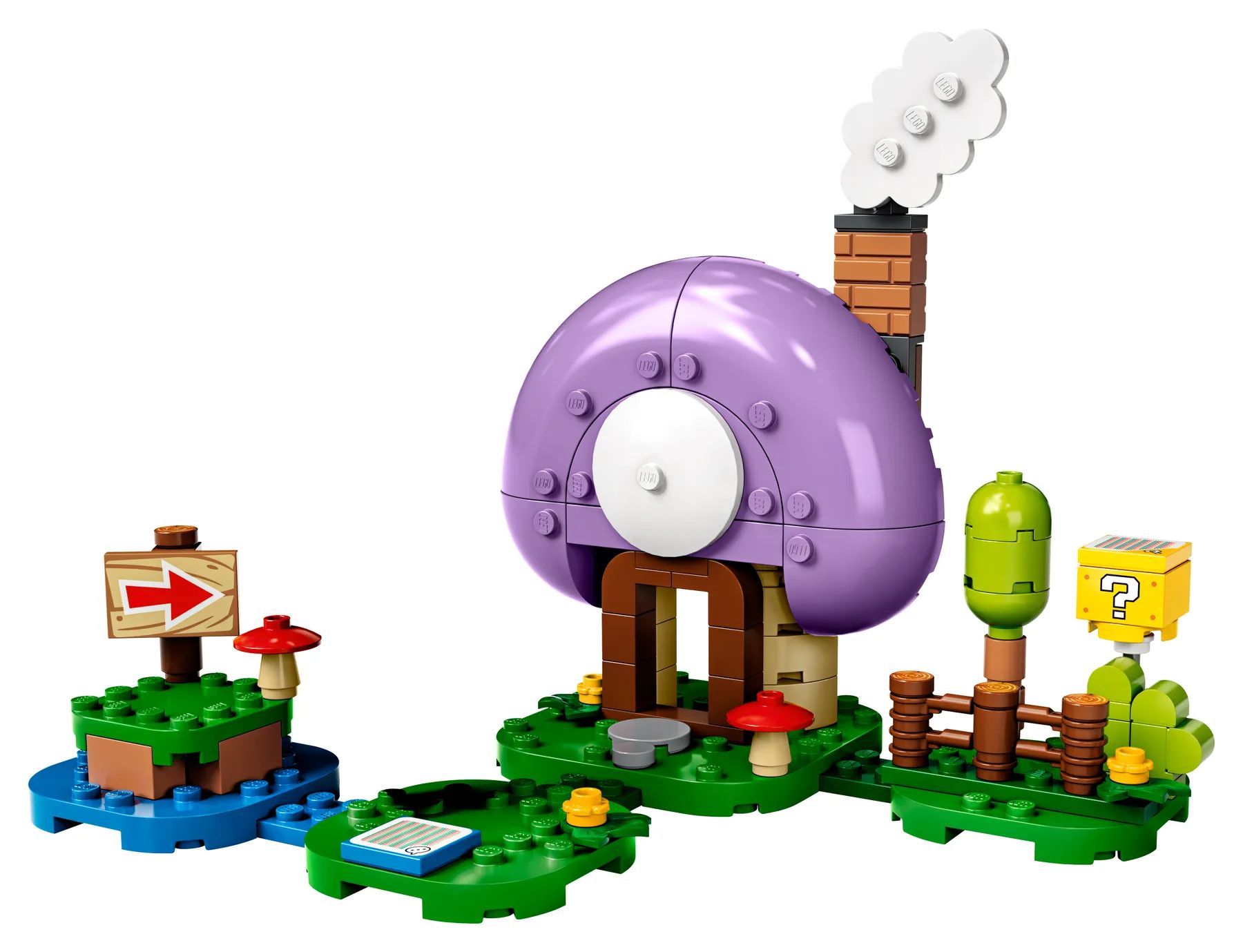 Check out the LEGO Super Mario expansion set Toad s Special Hideaway - 38