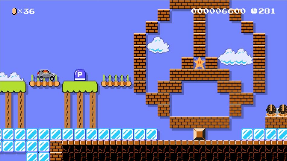 Image for New event course created by Mercedes released for Super Mario Maker