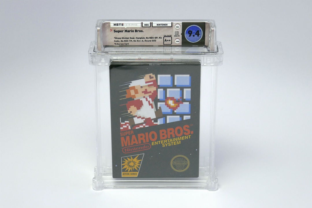 Image for Mint Sealed Copy of Super Mario Bros. Sells for More Than $100,000 at Auction