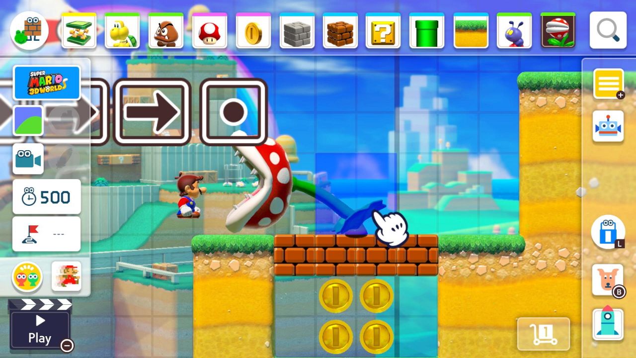 Image for Super Mario Maker 2 FAQ: how to change character to play as Luigi, Toad or Toadette and how to save
