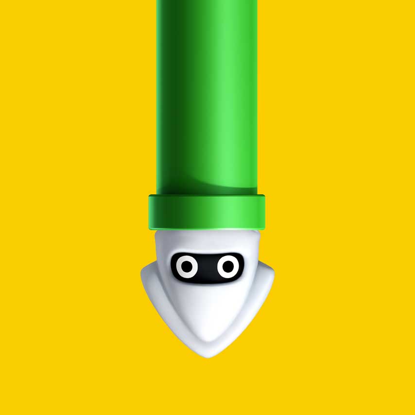 Image for New Super Mario Maker level contains Sky Pop costume from Game Boy's Super Mario Land