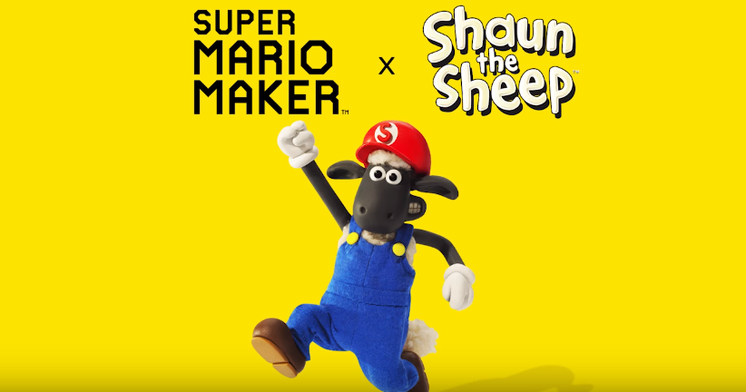 Image for Shaun The Sheep is getting a course and a costume in Super Mario Maker