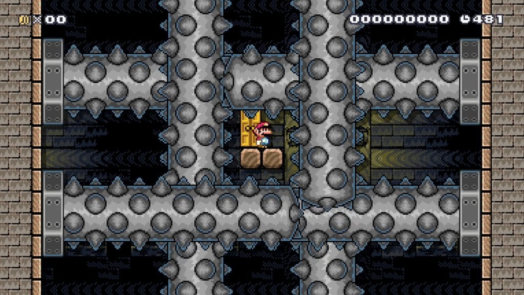 Image for Super Mario Maker gets spike pillars, key doors and pink coins next week