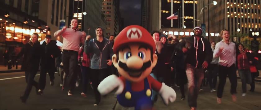 Image for Super Mario Run live-action trailer wants you to run