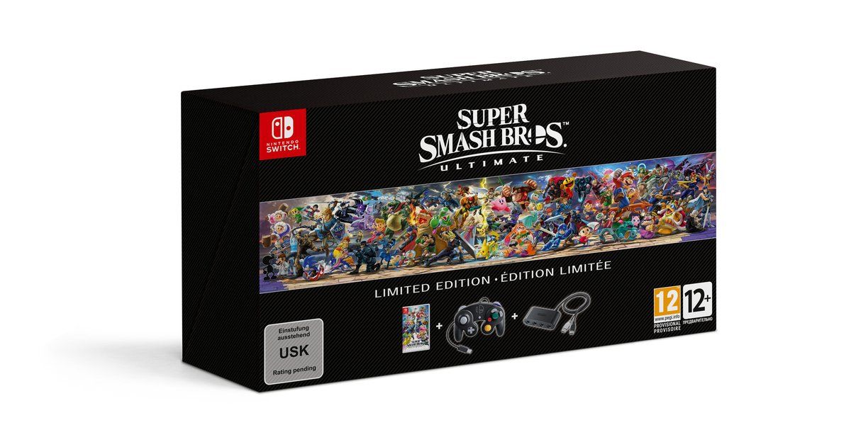 Image for Super Smash Bros. Ultimate Limited Edition comes with a GameCube controller
