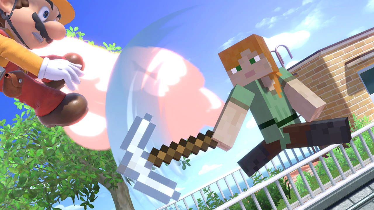 Steve from Minecraft is the next DLC character for Super Smash Bros  Ultimate - 74