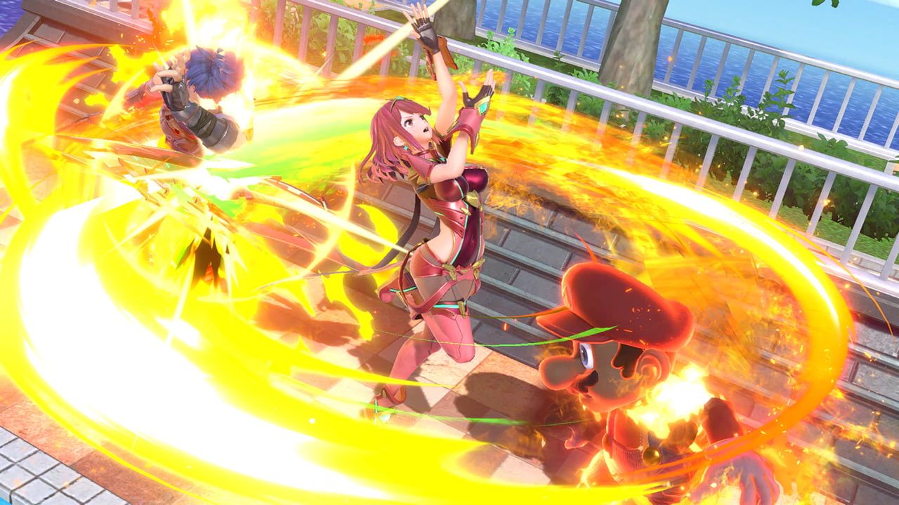 Pyra Mythra arrive in Super Smash Bros  Ultimate today - 16