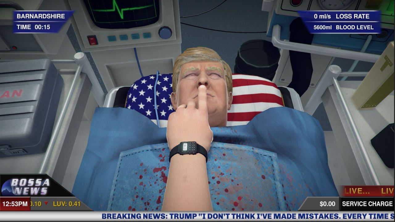 Image for Surgeon Simulator update takes you Inside Donald Trump