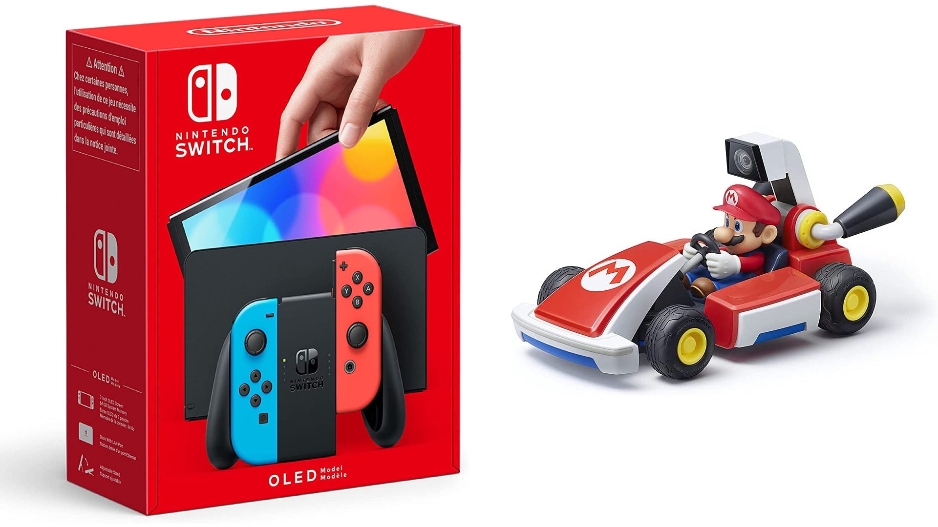 Image for Get a new Switch OLED with Mario Kart Live Home Circuit for free