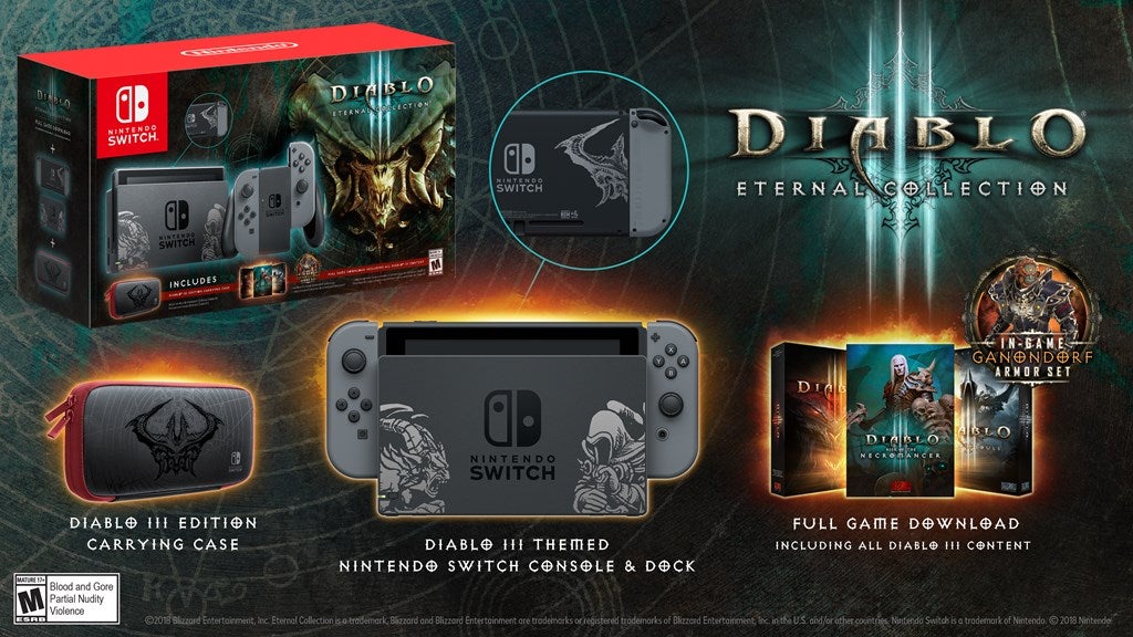 Image for Win a Diablo 3 Eternal Collection Switch console bundle!