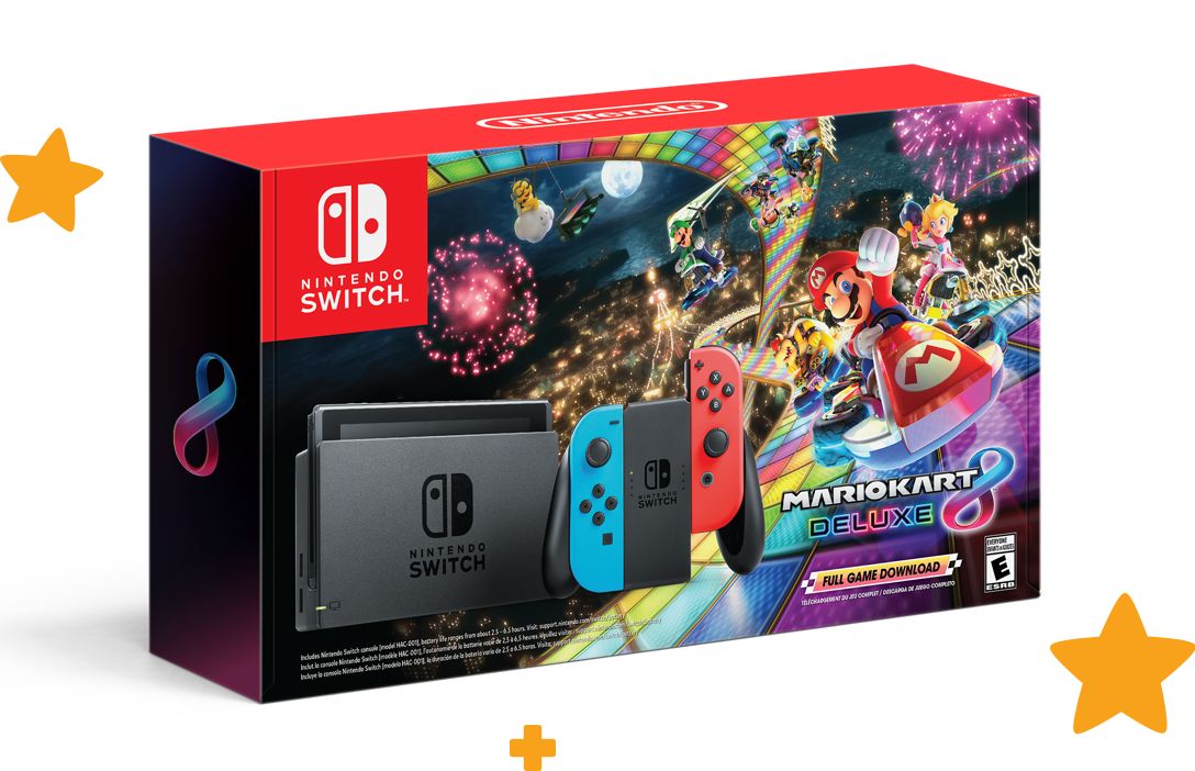 Image for That Nintendo Switch bundle with Mario Kart 8 is now available for $300