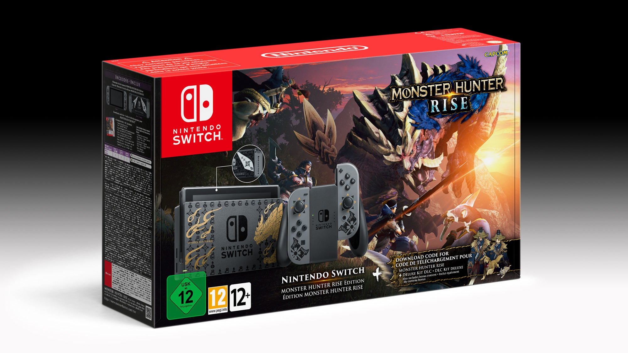 Check out the Monster Hunter Rise themed Switch coming to Europe and Japan - 79