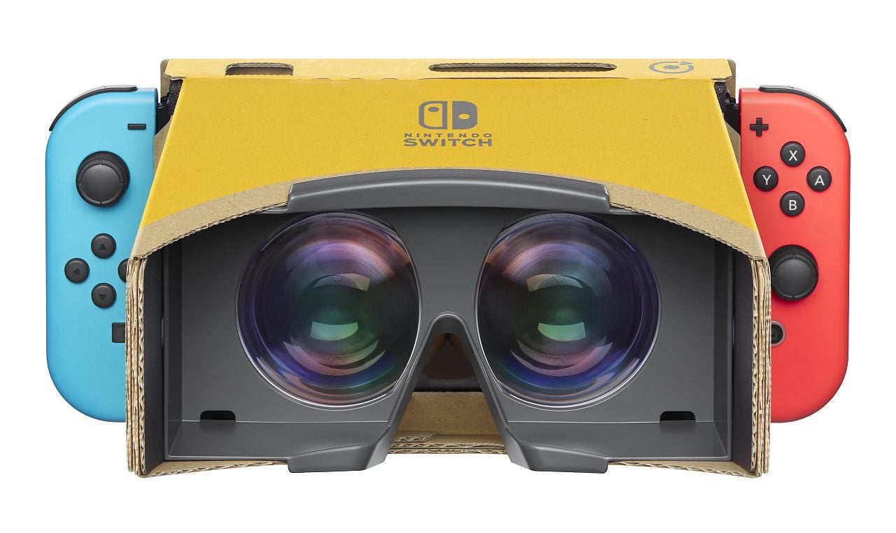 Image for Nintendo brings virtual reality to Switch this spring with its Labo: VR Kit