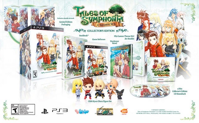 Image for Tales of Symphonia: Chronicles Collector's Edition includes five chibi figures