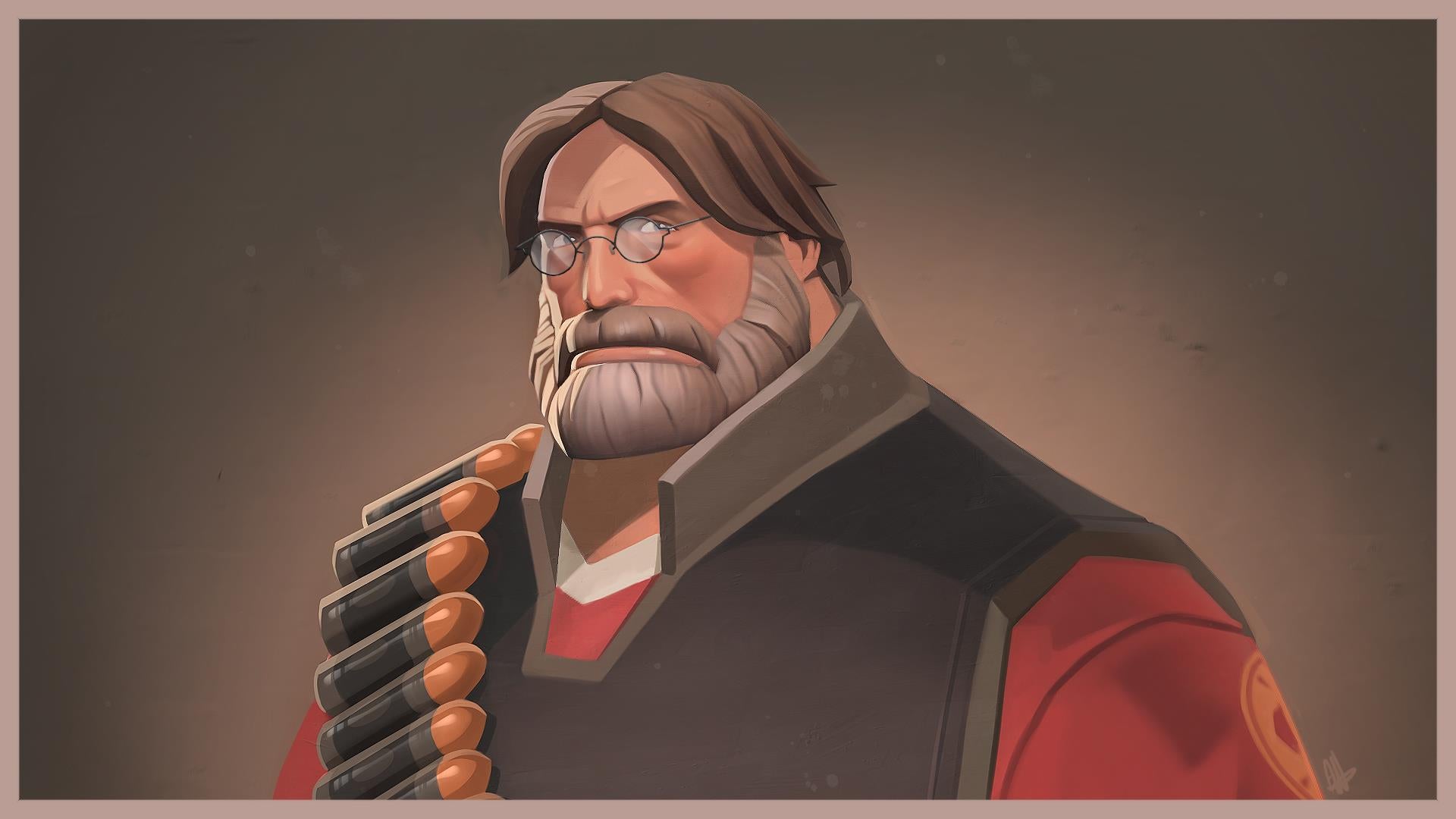 Image for Team Fortress 2 - you can play a Heavy with Gabe Newell's face