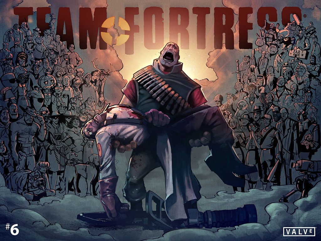 Image for Team Fortress 2 Issue #6 is a rollercoaster of highs, lows, nudity and death