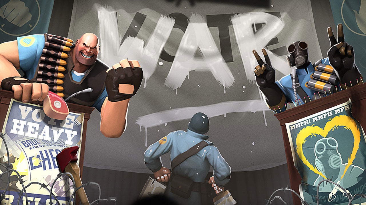 Image for Meat vs Match: play Team Fortress 2 and help Heavy or Pyro secure a class upgrade