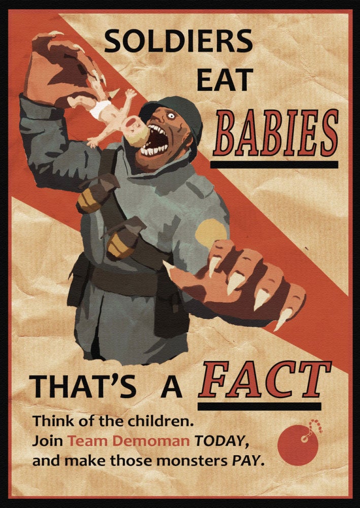 Image for Team Fortress 2 fan art mistaken for US propaganda on Russian telly