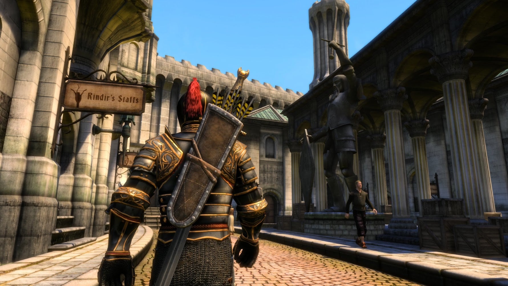 Image for Skyblivion, the Oblivion remake made in Skyrim's engine, shows off some early gameplay